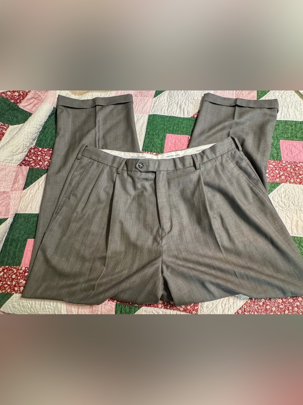 Geoffrey Beene grey dress pants size 40/30